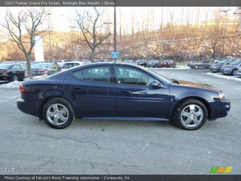 Midnight Blue Metallic / Ebony 2007 Pontiac Grand Prix Sedan