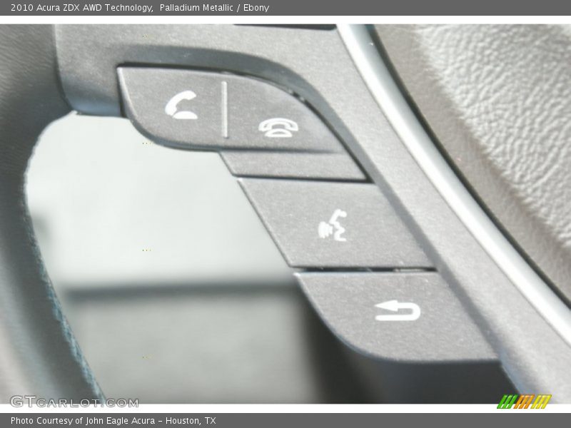 Palladium Metallic / Ebony 2010 Acura ZDX AWD Technology