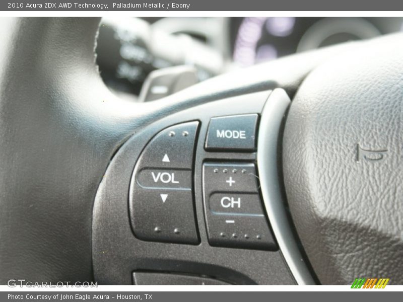 Palladium Metallic / Ebony 2010 Acura ZDX AWD Technology