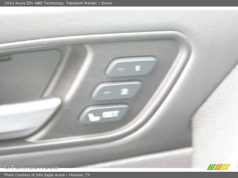 Palladium Metallic / Ebony 2010 Acura ZDX AWD Technology