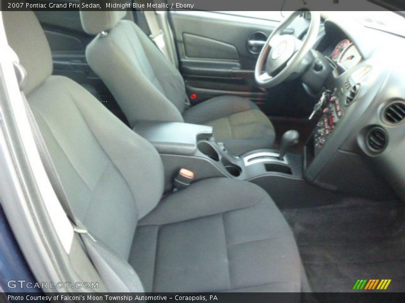 Midnight Blue Metallic / Ebony 2007 Pontiac Grand Prix Sedan