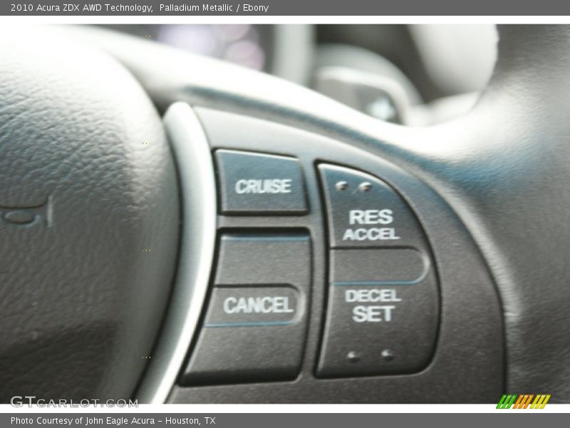 Palladium Metallic / Ebony 2010 Acura ZDX AWD Technology