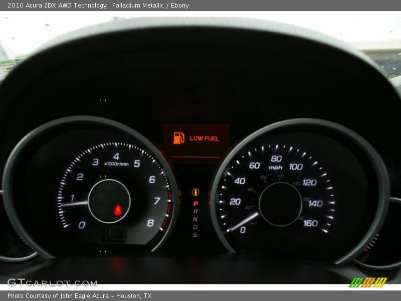 Palladium Metallic / Ebony 2010 Acura ZDX AWD Technology