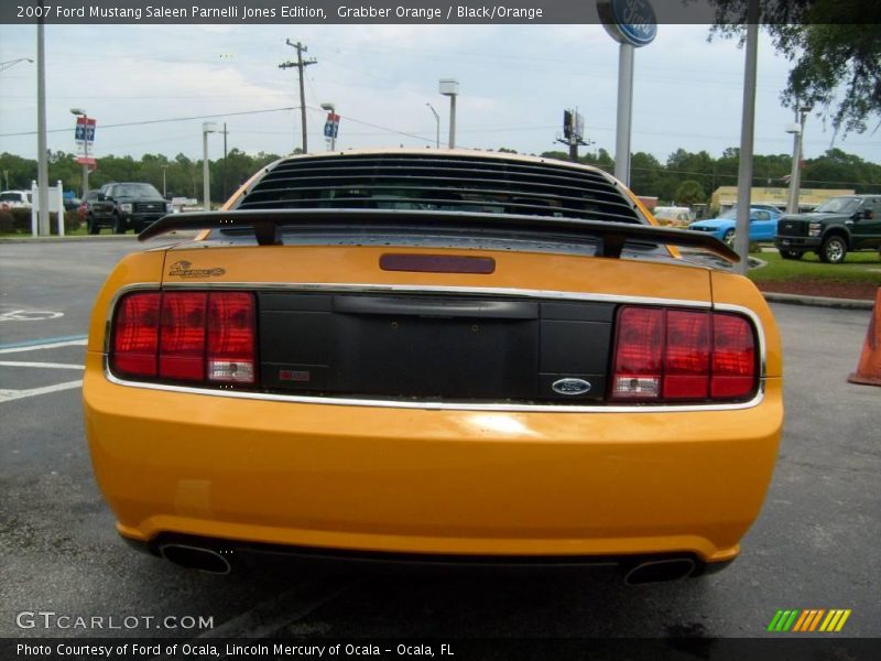 Grabber Orange / Black/Orange 2007 Ford Mustang Saleen Parnelli Jones Edition