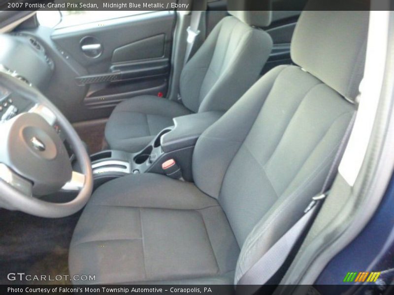 Midnight Blue Metallic / Ebony 2007 Pontiac Grand Prix Sedan