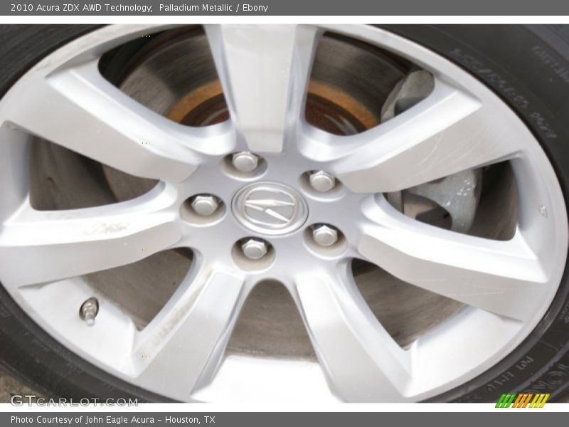 Palladium Metallic / Ebony 2010 Acura ZDX AWD Technology