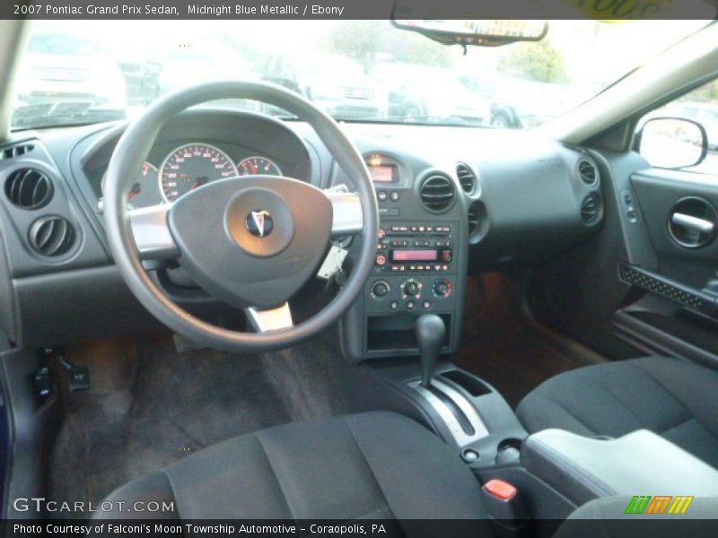 Midnight Blue Metallic / Ebony 2007 Pontiac Grand Prix Sedan