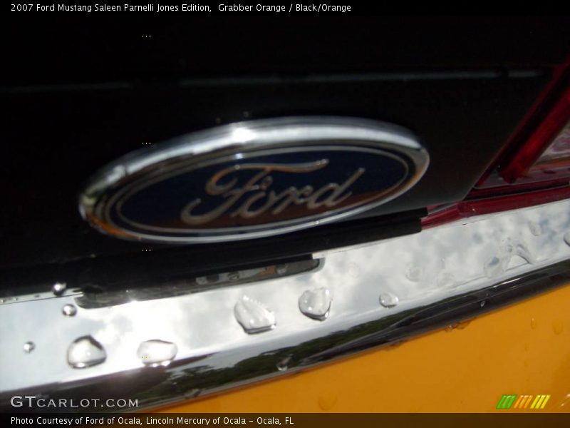 Grabber Orange / Black/Orange 2007 Ford Mustang Saleen Parnelli Jones Edition