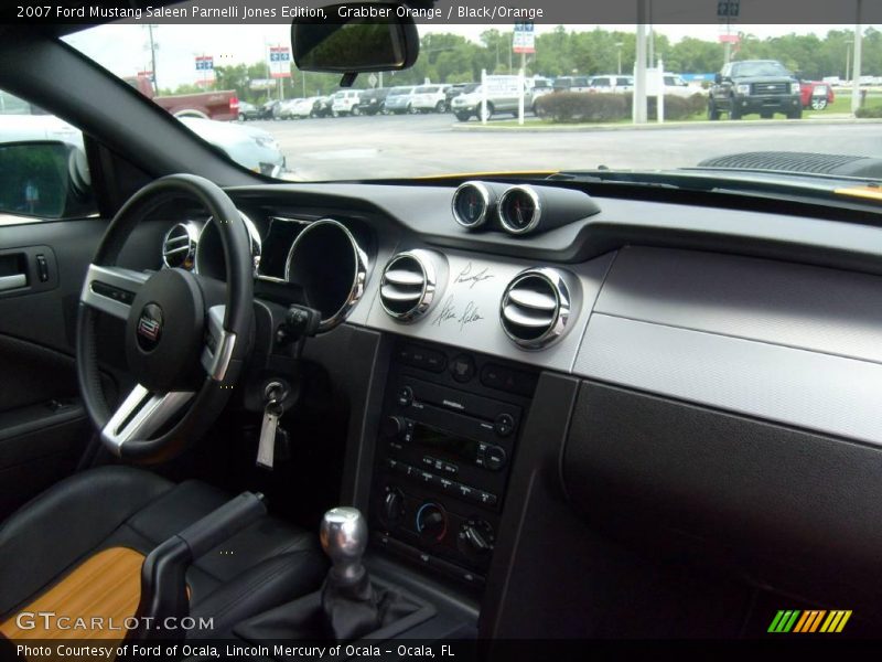 Grabber Orange / Black/Orange 2007 Ford Mustang Saleen Parnelli Jones Edition