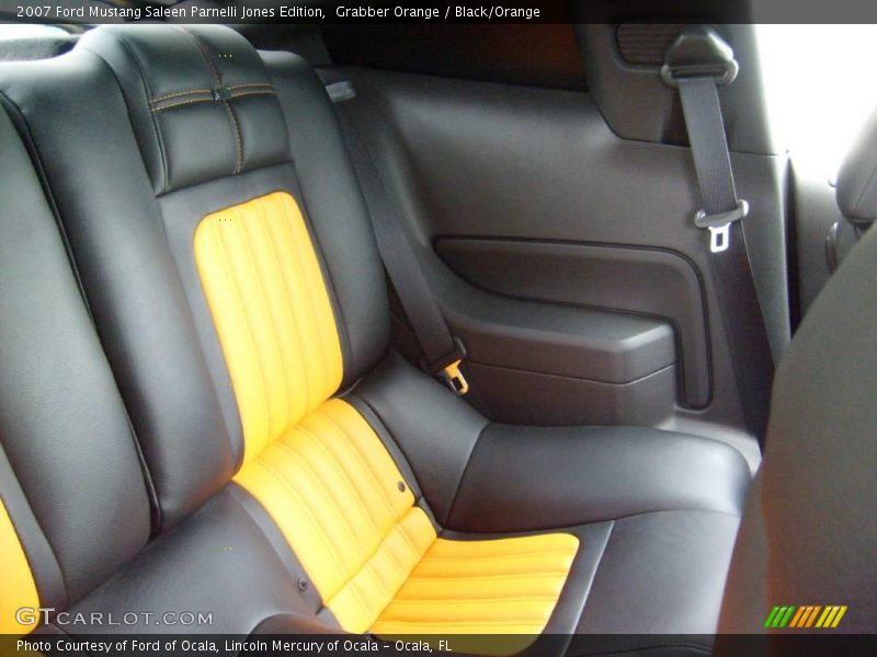 Grabber Orange / Black/Orange 2007 Ford Mustang Saleen Parnelli Jones Edition