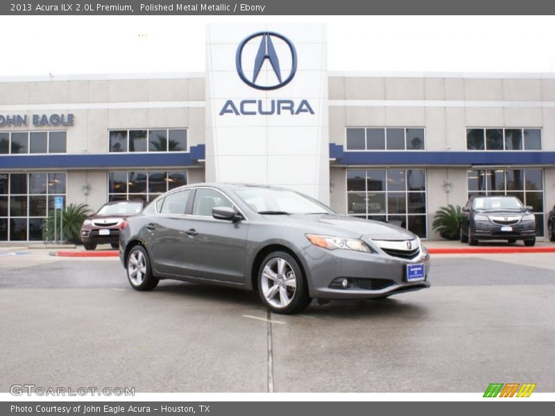 Polished Metal Metallic / Ebony 2013 Acura ILX 2.0L Premium