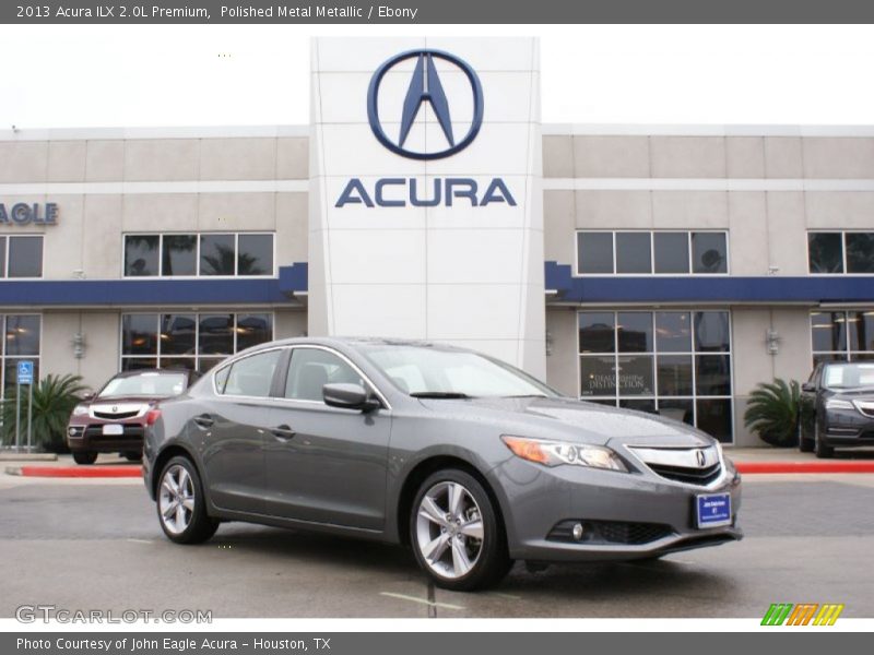 Polished Metal Metallic / Ebony 2013 Acura ILX 2.0L Premium