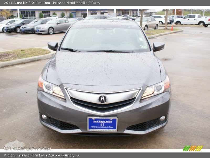 Polished Metal Metallic / Ebony 2013 Acura ILX 2.0L Premium