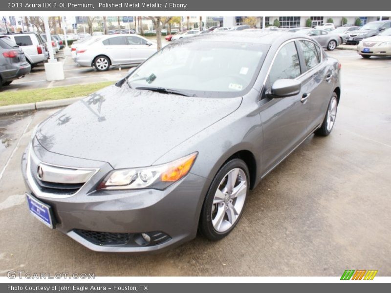 Polished Metal Metallic / Ebony 2013 Acura ILX 2.0L Premium