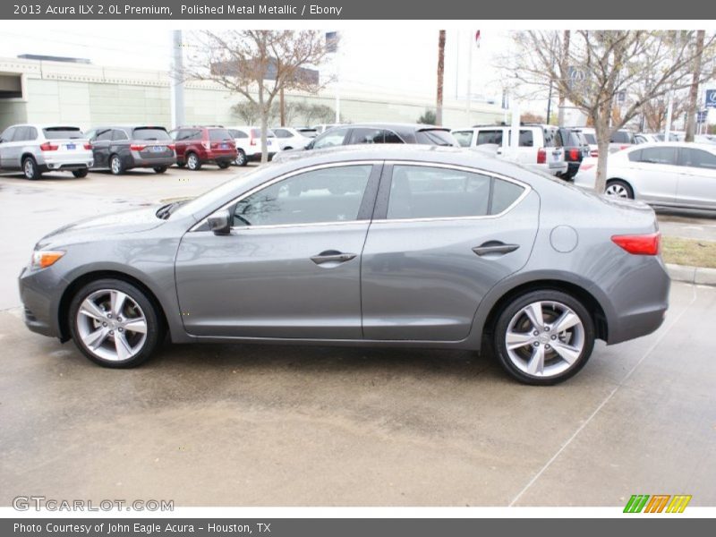 Polished Metal Metallic / Ebony 2013 Acura ILX 2.0L Premium