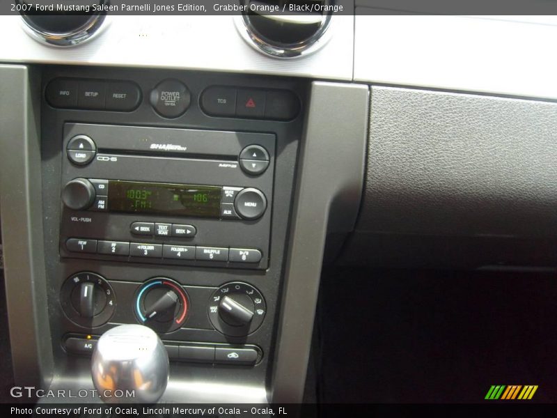Grabber Orange / Black/Orange 2007 Ford Mustang Saleen Parnelli Jones Edition