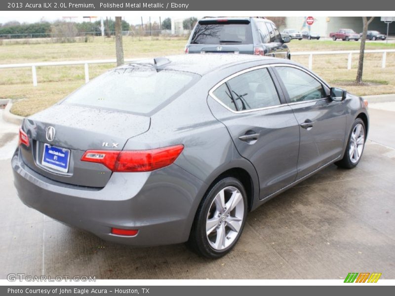 Polished Metal Metallic / Ebony 2013 Acura ILX 2.0L Premium