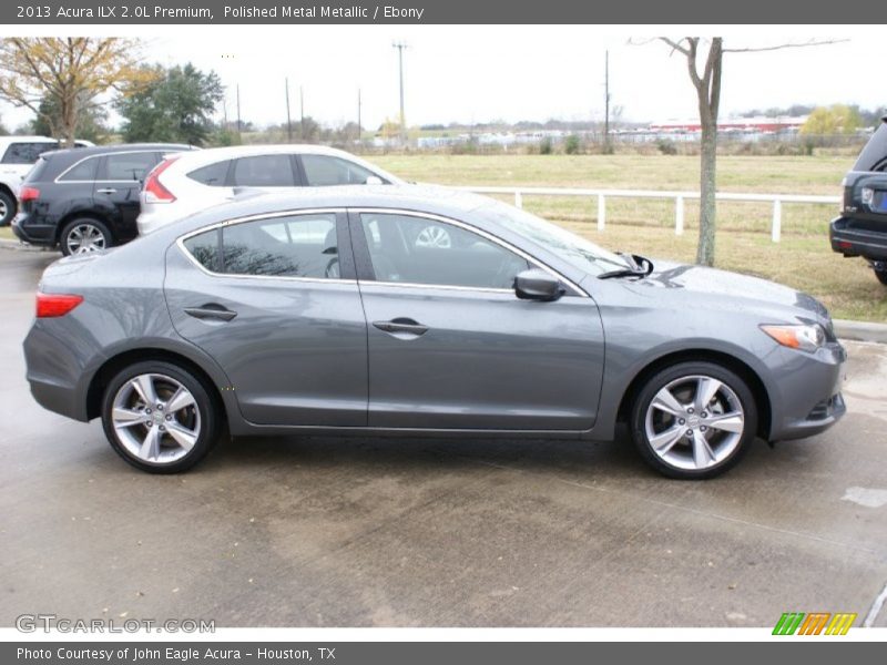 Polished Metal Metallic / Ebony 2013 Acura ILX 2.0L Premium