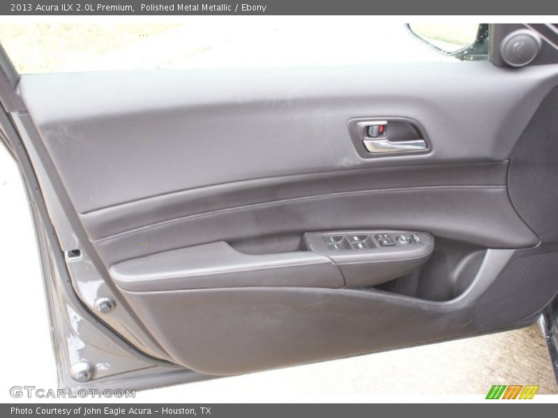 Polished Metal Metallic / Ebony 2013 Acura ILX 2.0L Premium