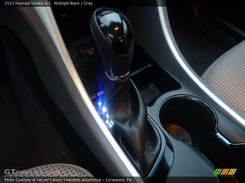 Midnight Black / Gray 2013 Hyundai Sonata GLS