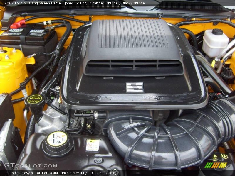 Grabber Orange / Black/Orange 2007 Ford Mustang Saleen Parnelli Jones Edition
