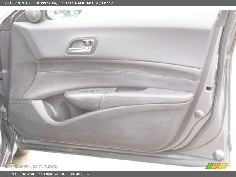 Polished Metal Metallic / Ebony 2013 Acura ILX 2.0L Premium
