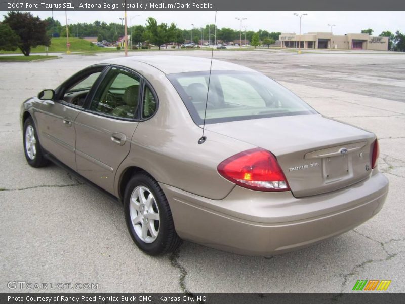 Arizona Beige Metallic / Medium/Dark Pebble 2007 Ford Taurus SEL