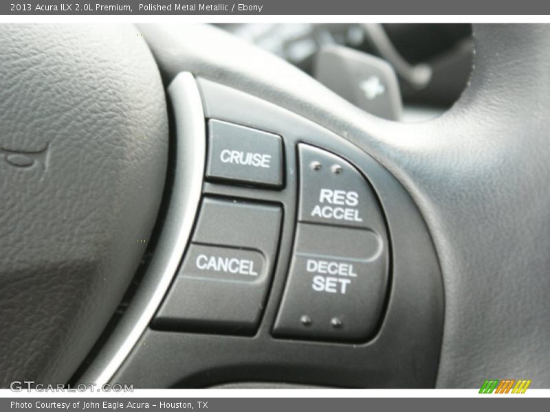 Polished Metal Metallic / Ebony 2013 Acura ILX 2.0L Premium
