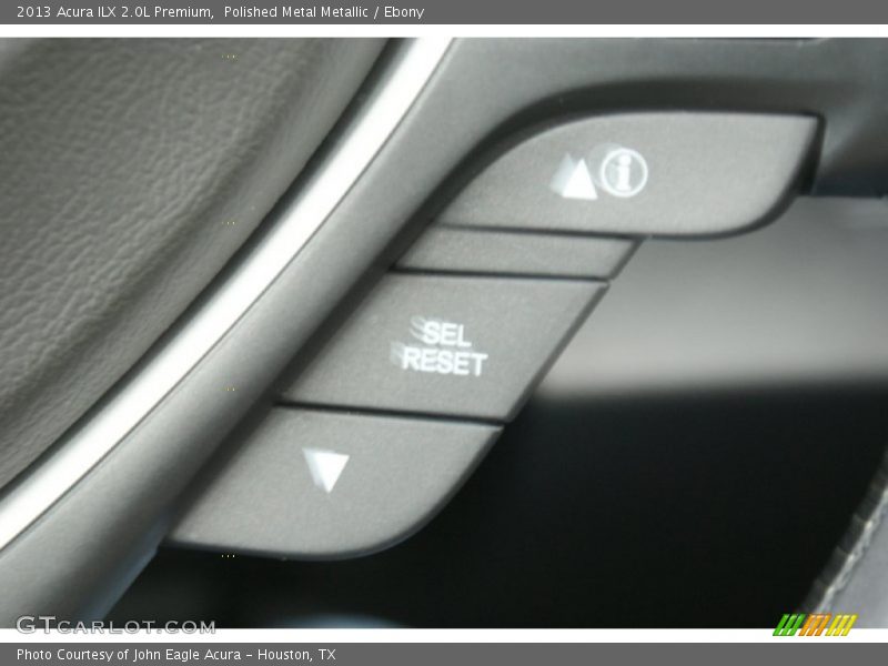 Polished Metal Metallic / Ebony 2013 Acura ILX 2.0L Premium