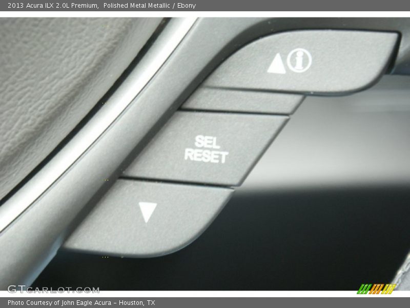 Polished Metal Metallic / Ebony 2013 Acura ILX 2.0L Premium