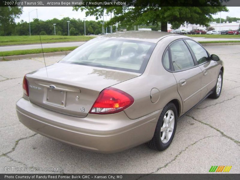 Arizona Beige Metallic / Medium/Dark Pebble 2007 Ford Taurus SEL