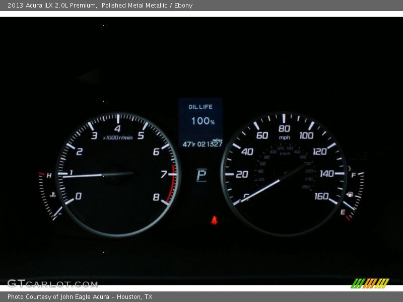 Polished Metal Metallic / Ebony 2013 Acura ILX 2.0L Premium