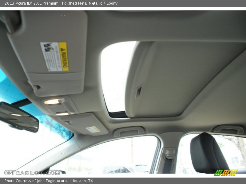 Polished Metal Metallic / Ebony 2013 Acura ILX 2.0L Premium