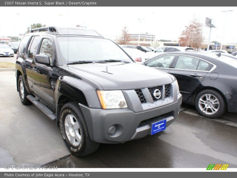 Super Black / Desert/Graphite 2007 Nissan Xterra S