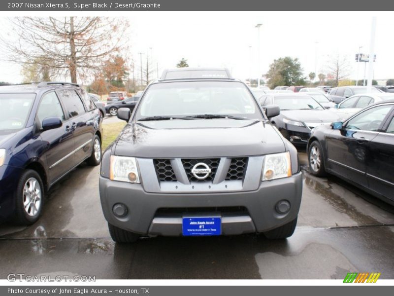 Super Black / Desert/Graphite 2007 Nissan Xterra S
