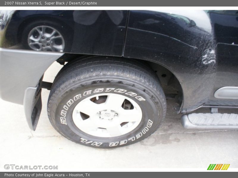 Super Black / Desert/Graphite 2007 Nissan Xterra S