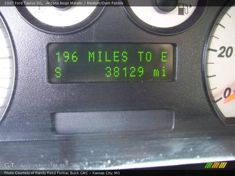 Arizona Beige Metallic / Medium/Dark Pebble 2007 Ford Taurus SEL