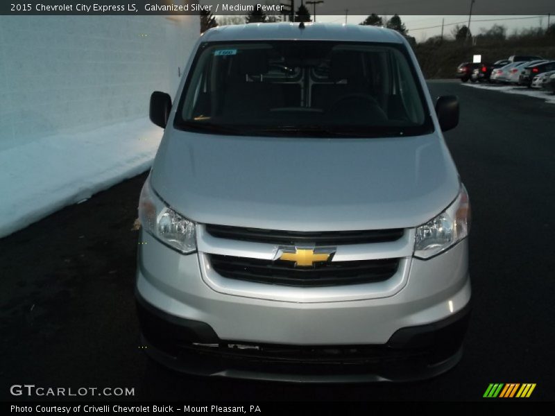Galvanized Silver / Medium Pewter 2015 Chevrolet City Express LS