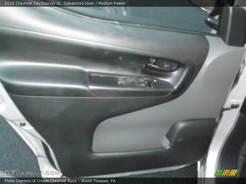 Galvanized Silver / Medium Pewter 2015 Chevrolet City Express LS