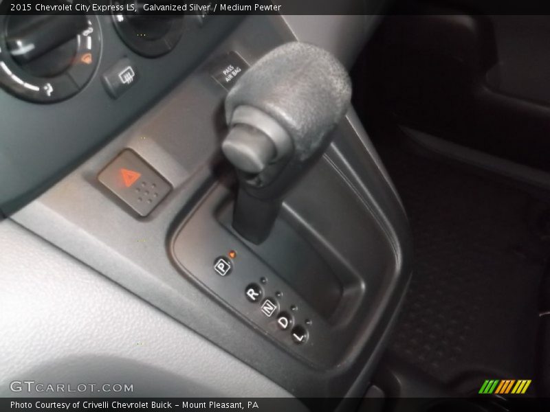 Galvanized Silver / Medium Pewter 2015 Chevrolet City Express LS