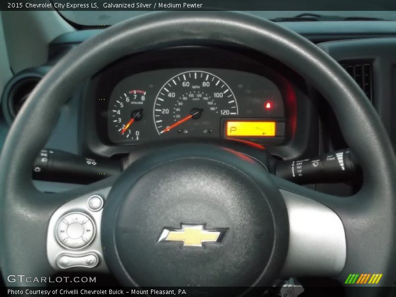 Galvanized Silver / Medium Pewter 2015 Chevrolet City Express LS