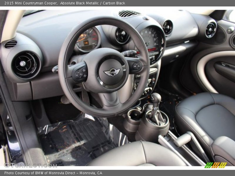 Absolute Black Metallic / Carbon Black 2015 Mini Countryman Cooper