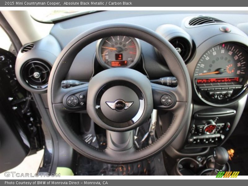 Absolute Black Metallic / Carbon Black 2015 Mini Countryman Cooper