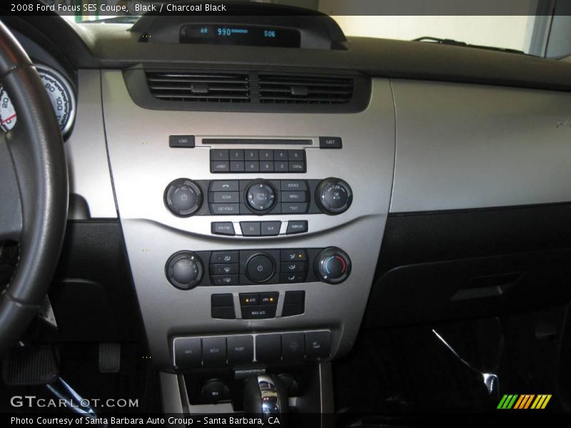 Black / Charcoal Black 2008 Ford Focus SES Coupe
