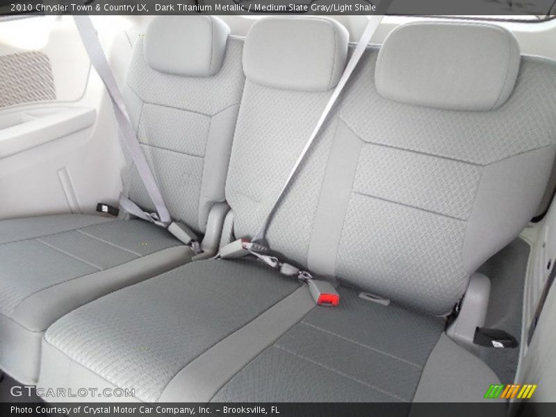 Dark Titanium Metallic / Medium Slate Gray/Light Shale 2010 Chrysler Town & Country LX