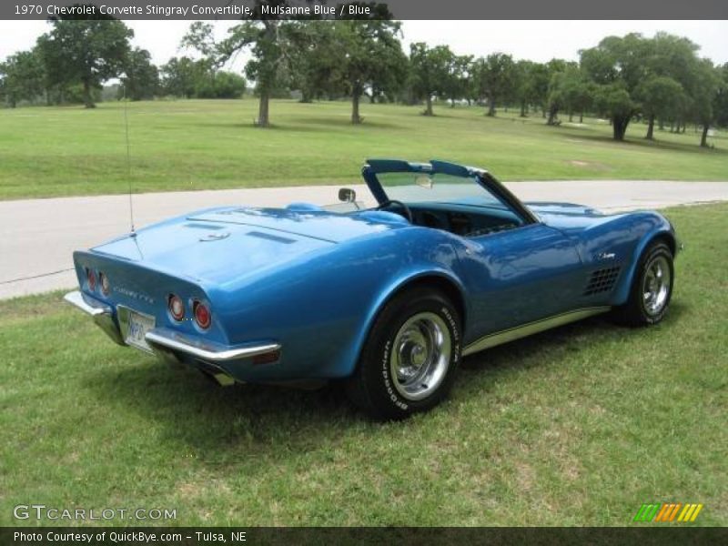  1970 Corvette Stingray Convertible Mulsanne Blue