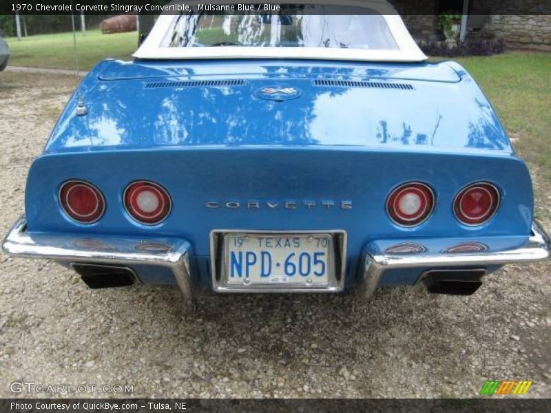 Mulsanne Blue / Blue 1970 Chevrolet Corvette Stingray Convertible