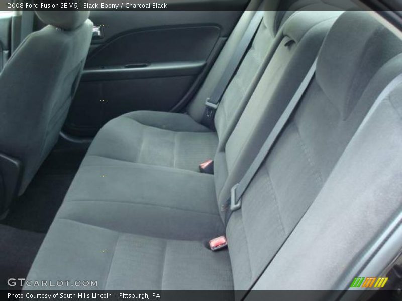 Black Ebony / Charcoal Black 2008 Ford Fusion SE V6