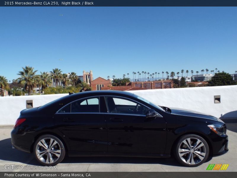 Night Black / Black 2015 Mercedes-Benz CLA 250