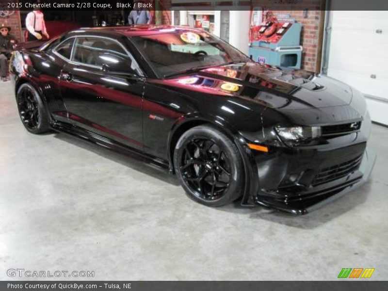 Black / Black 2015 Chevrolet Camaro Z/28 Coupe